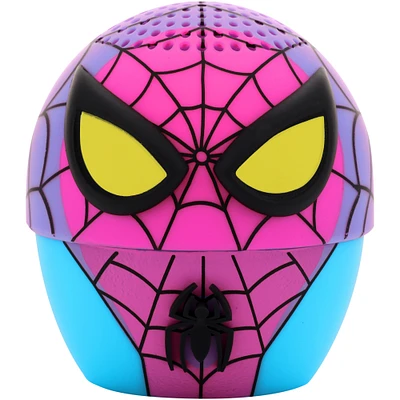 Bitty Boomers Black Light Spider-Man Wireless Bluetooth 2" Mini Speaker