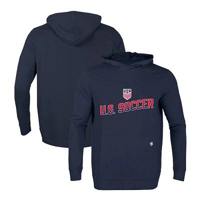 Men's Levelwear Navy USMNT Relay Pitch Pullover Hoodie