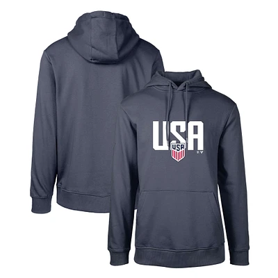 Men's Levelwear Navy USMNT Podium Mascot Pullover Hoodie