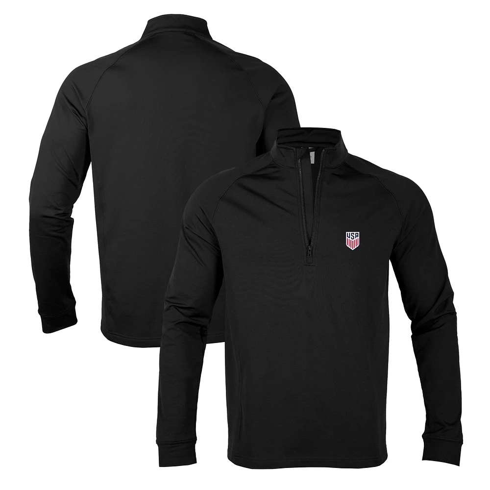 Men's Levelwear USMNT Calibre Quarter-Zip Pullover Top