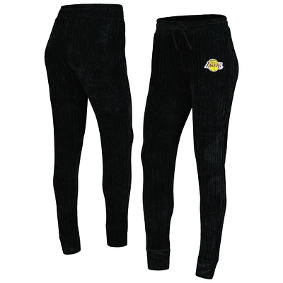 Women's College Concepts Black Los Angeles Lakers Linger Pants