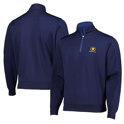 Men's Fairway & Greene Navy Presidents Cup Quarter-Zip Pullover Jacket