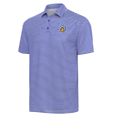Men's Antigua Royal San Jose State Spartans Skills Polo