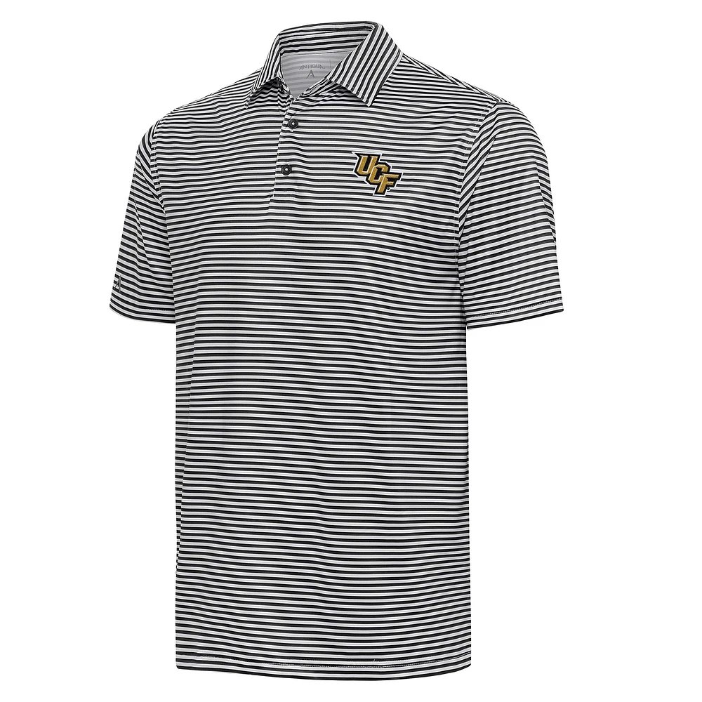 Men's Antigua Black UCF Knights Skills Polo