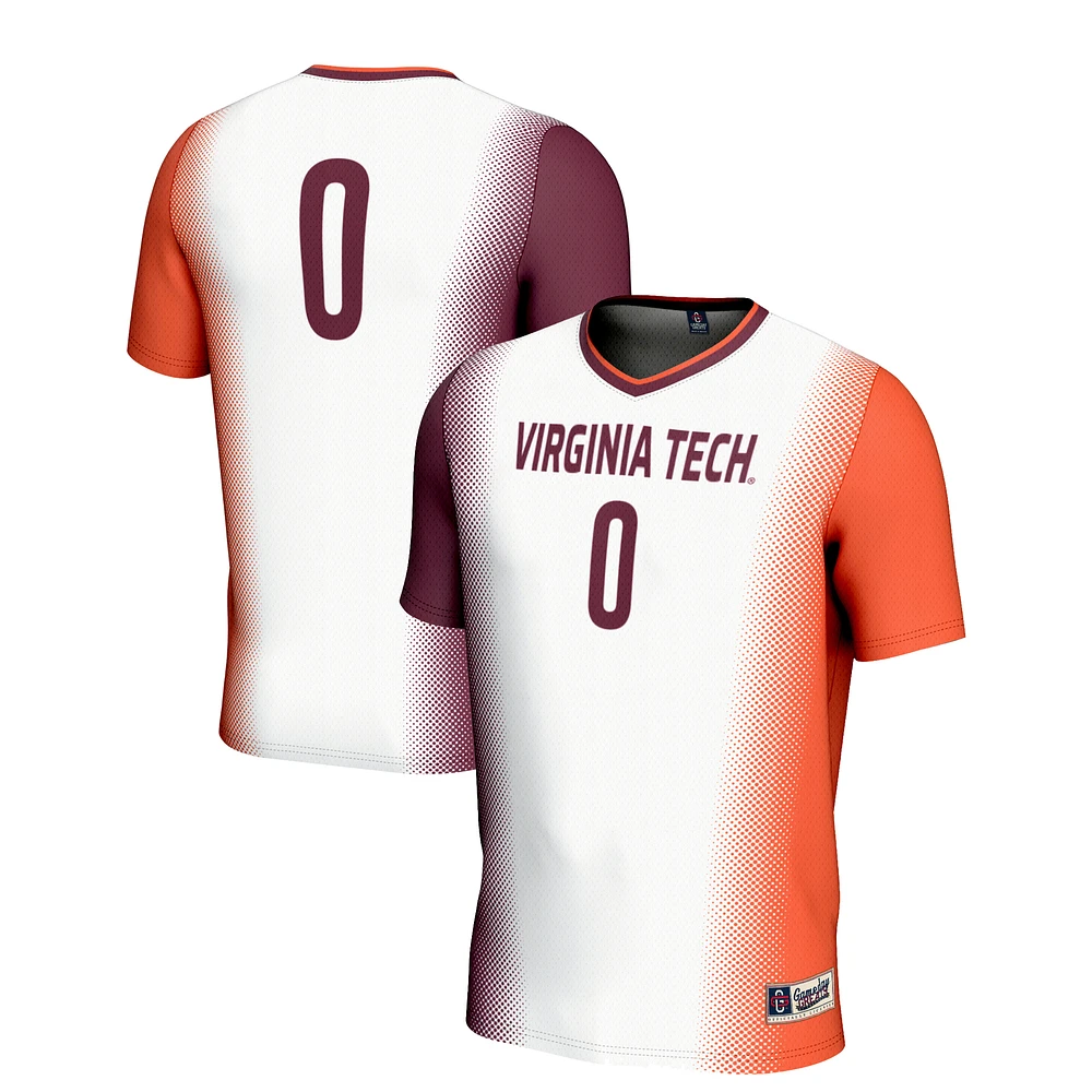 Youth GameDay Greats White #0 Virginia Tech Hokies Lightweight Women's Soccer Jersey