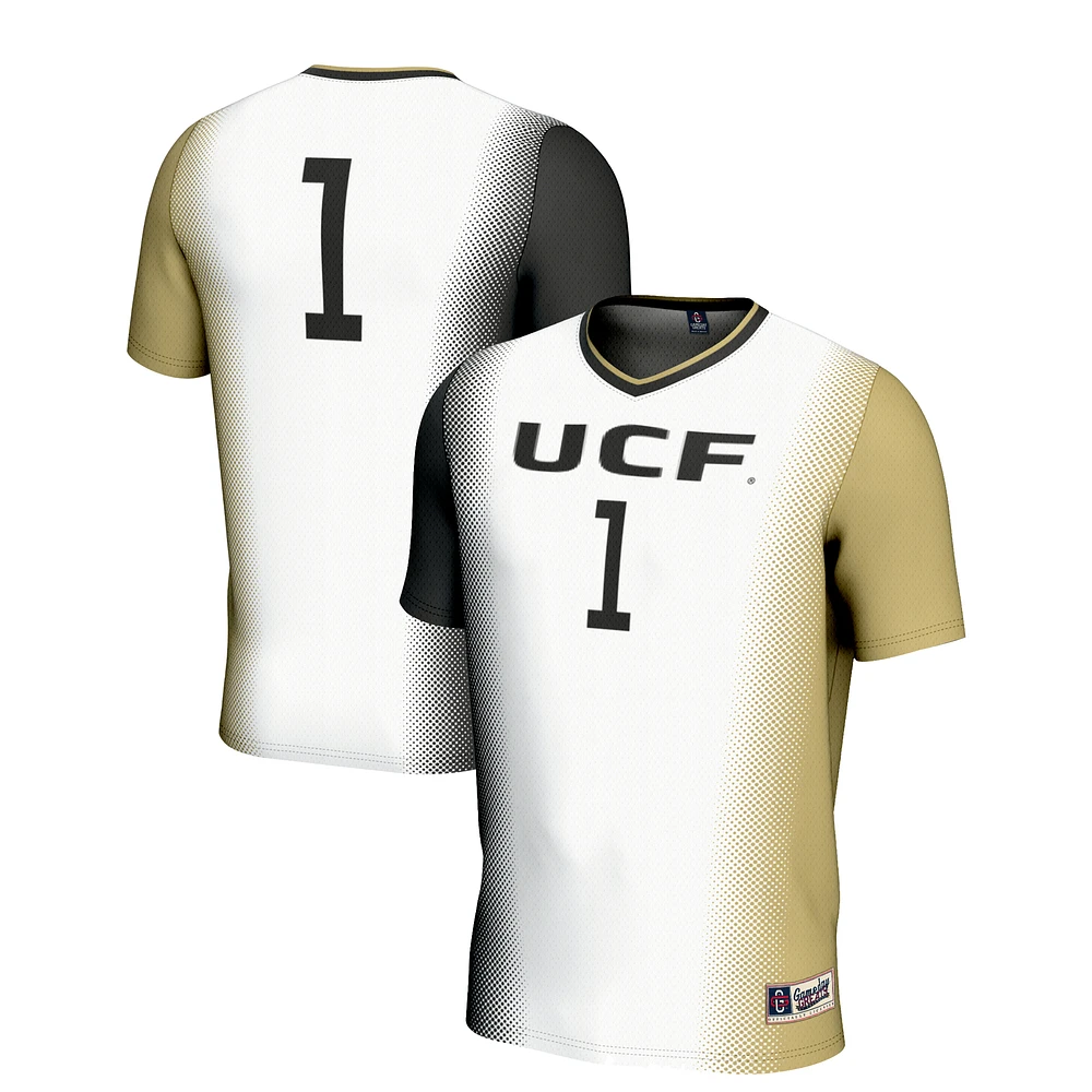 Youth GameDay Greats White #1 UCF Knights Lightweight Women's Soccer Jersey