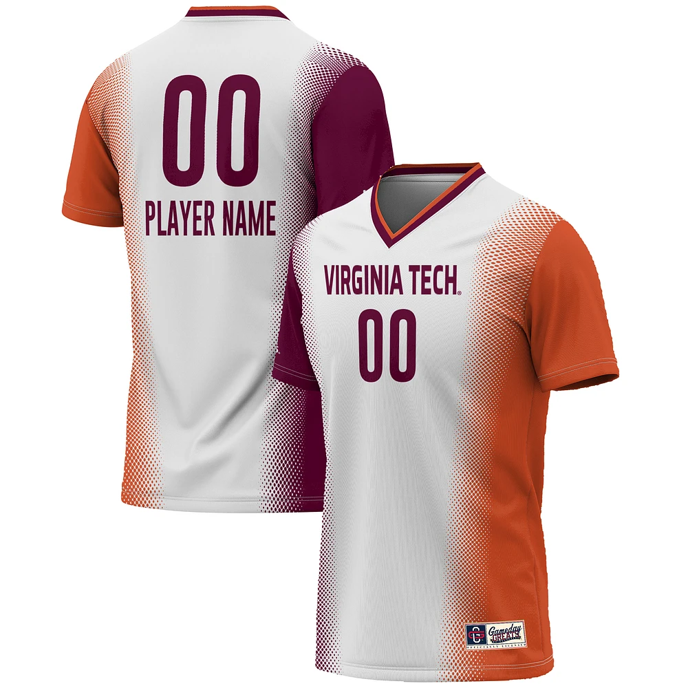 Unisex GameDay Greats White Virginia Tech Hokies NIL Pick-A-Player Lightweight Women's Soccer Jersey