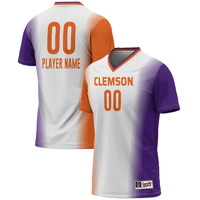 Unisex GameDay Greats White Clemson Tigers NIL Pick-A-Player Lightweight Women's Soccer Jersey