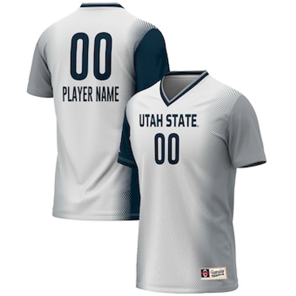 Unisex GameDay Greats White Utah State Aggies NIL Pick-A-Player Lightweight Women's Soccer Jersey