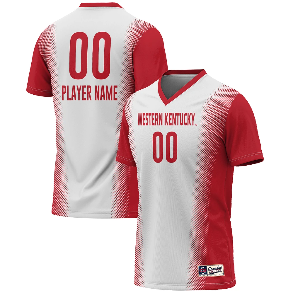 Unisex GameDay Greats White Western Kentucky Hilltoppers NIL Pick-A-Player Lightweight Women's Soccer Jersey