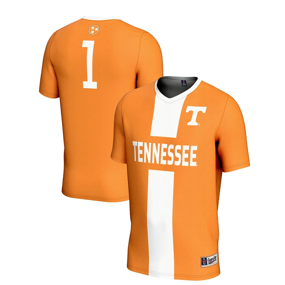 Youth GameDay Greats #1 Tennessee Orange Volunteers Lightweight Soccer Jersey
