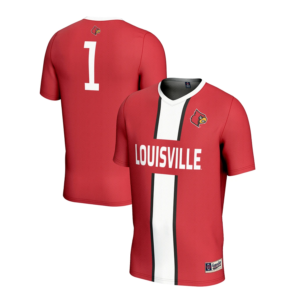 Youth GameDay Greats #1 Red Louisville Cardinals Lightweight Soccer Jersey