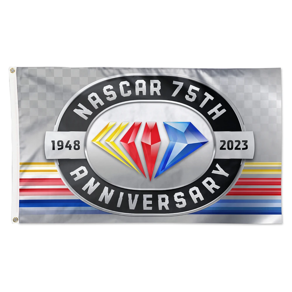 WinCraft NASCAR 75th Anniversary Two-Sided Deluxe 3' x 5' Flag