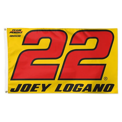 WinCraft Joey Logano One-Sided 3' x 5' Deluxe Flag