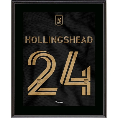 Ryan Hollingshead LAFC 10.5" x 13" Jersey Style Number 24 Sublimated Plaque