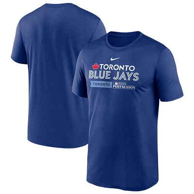 Men's Nike Royal Toronto Blue Jays 2023 Postseason Authentic Collection Dugout T-Shirt
