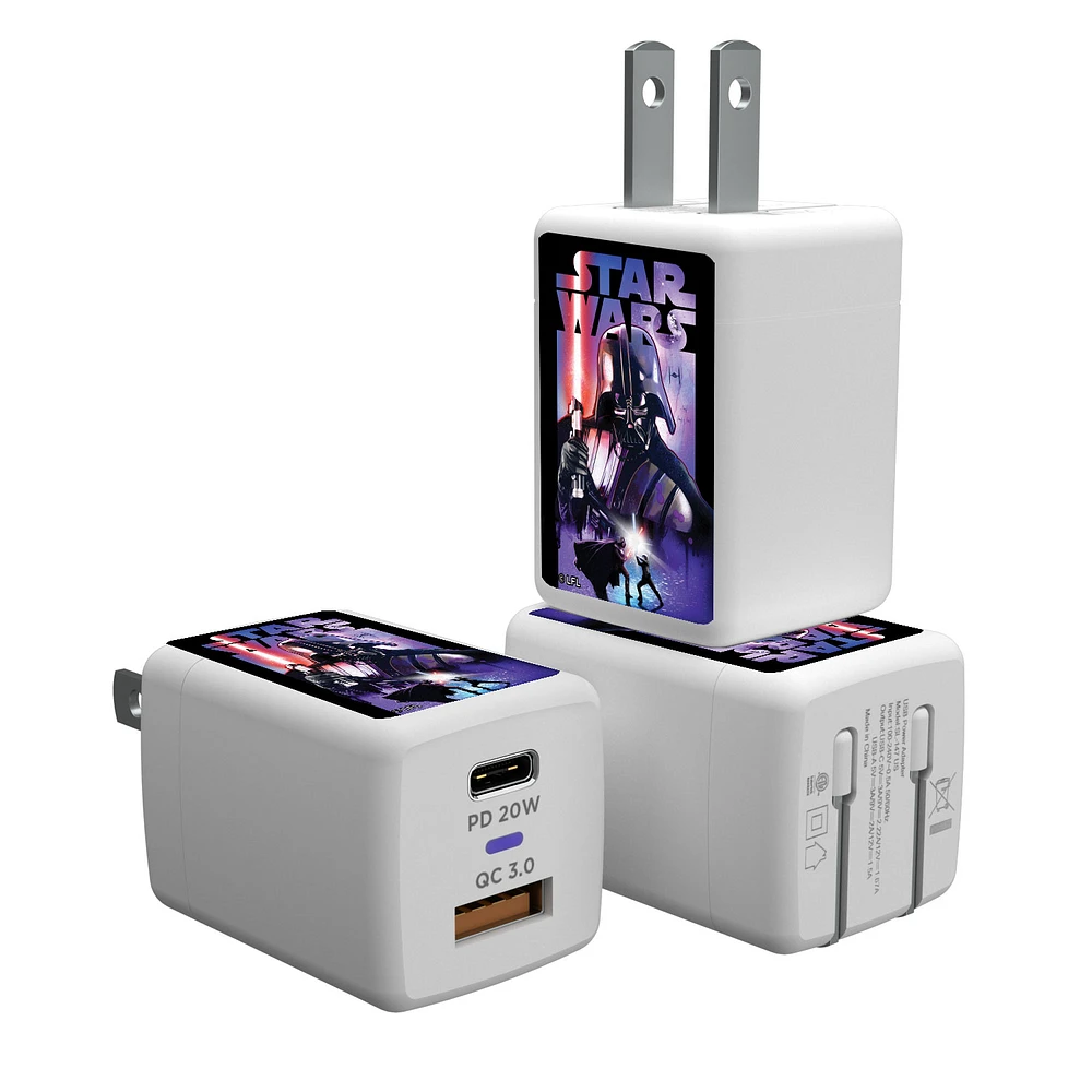 Keyscaper Darth Vader Star Wars USB A/C Charger