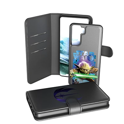 Keyscaper Yoda Star Wars Galaxy Wallet Case