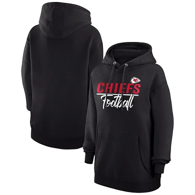 Women's G-III 4Her by Carl Banks Kansas City Chiefs Graphic Fleece Pullover Hoodie