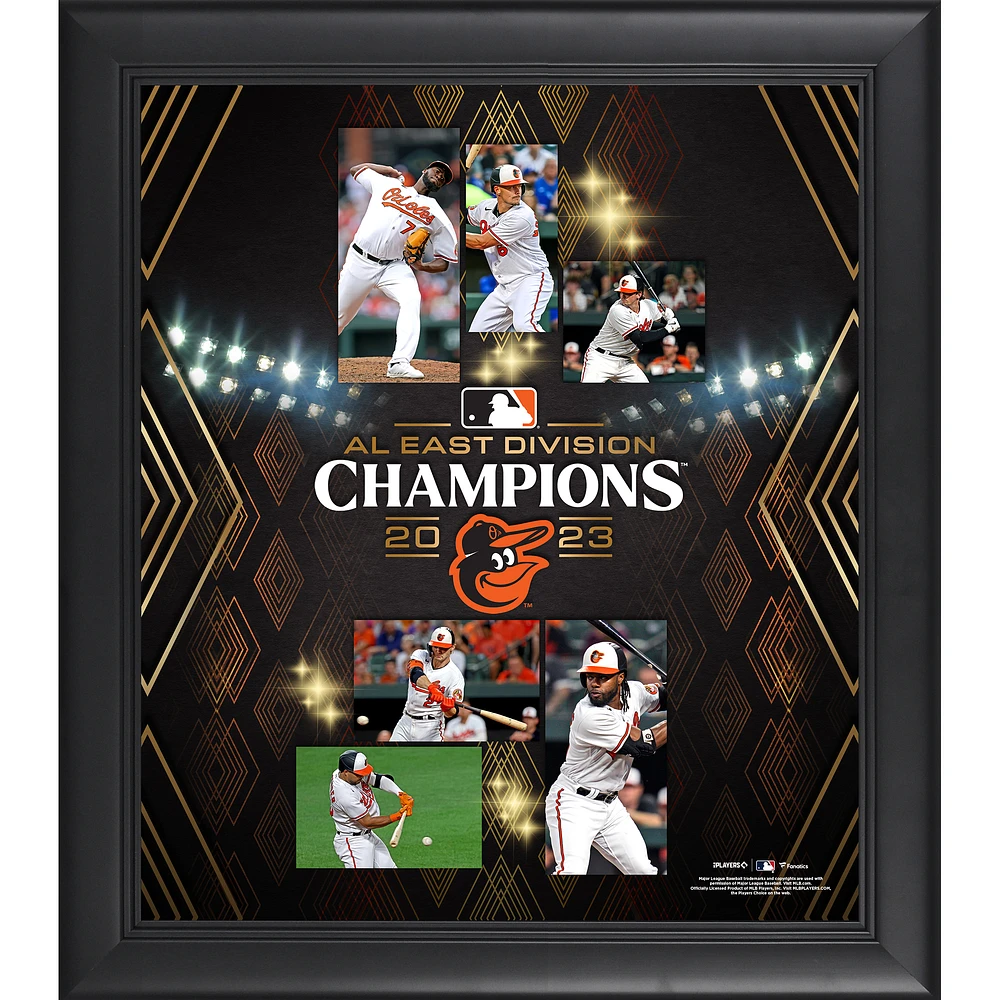 Fanatics Authentic Baltimore Orioles 2023 AL East Division Champions 15" x 17" Collage