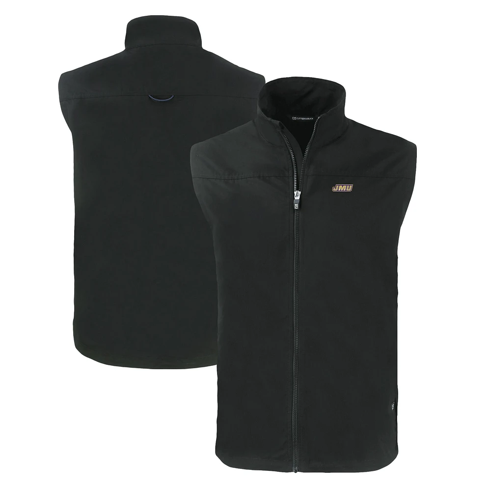 Men's Cutter & Buck James Madison Dukes Charter Eco Recycled Full-Zip Vest