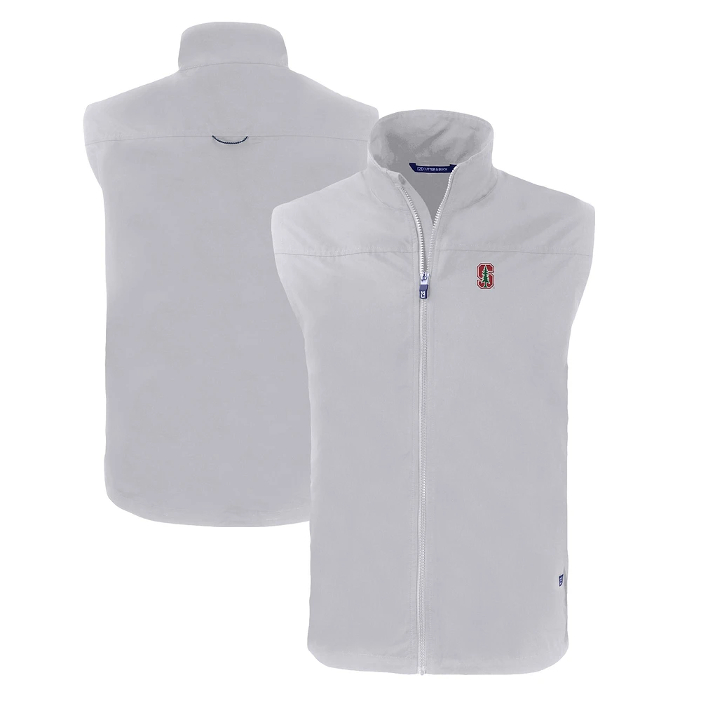 Men's Cutter & Buck Stanford Cardinal Charter Eco Recycled Full-Zip Vest