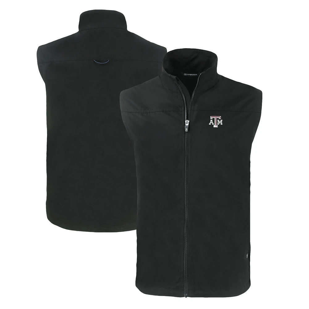 Men's Cutter & Buck Texas A&M Aggies Charter Eco Recycled Full-Zip Vest