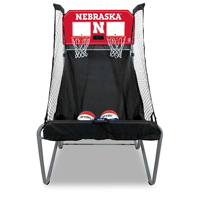 Nebraska Huskers Home Dual Shot Basketball Game