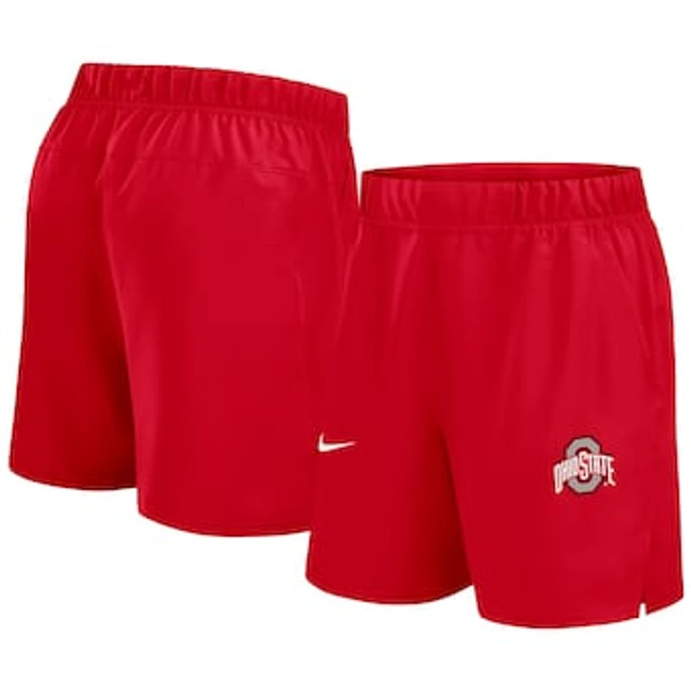 Men's Nike Scarlet Ohio State Buckeyes Primetime Victory Performance Shorts