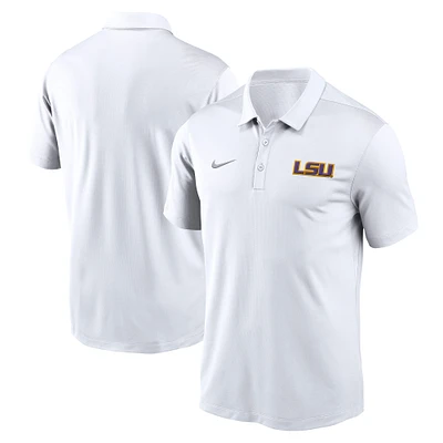 Men's Nike White LSU Tigers Primetime Franchise Performance Polo