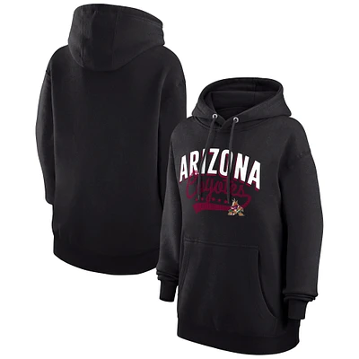 Women's G-III 4Her by Carl Banks Arizona Coyotes Filigree Logo Pullover Hoodie