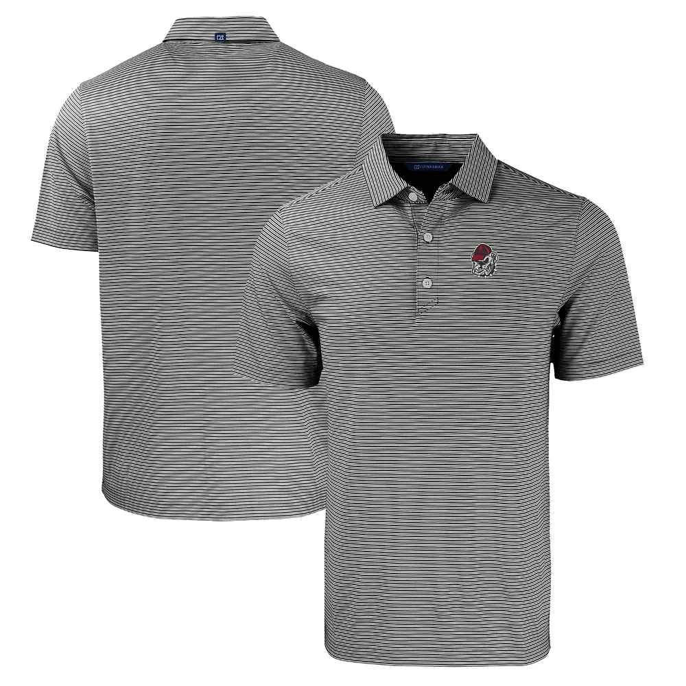 Men's Cutter & Buck / Georgia Bulldogs Forge Eco Double Stripe Stretch Recycled Polo