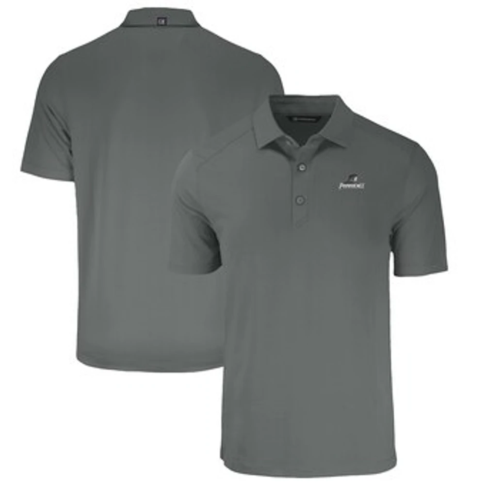 Men's Cutter & Buck Gray Providence Friars Forge Eco Stretch Recycled Polo