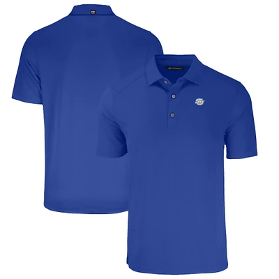 Men's Cutter & Buck Blue Southern University Jaguars Forge Eco Stretch Recycled Polo