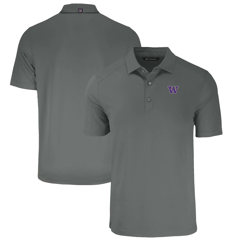 Men's Cutter & Buck Washington Huskies Forge Eco Stretch Recycled Polo