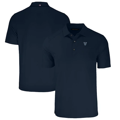 Men's Cutter & Buck Navy Villanova Wildcats Forge Eco Stretch Recycled Polo