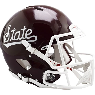 Mississippi State Bulldogs Riddell 2023 Maroon with Script Revolution Speed Authentic Helmet
