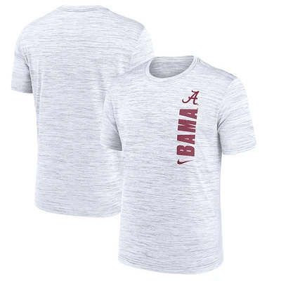 Men's Nike White Alabama Crimson Tide 2024 Sideline Velocity Performance T-Shirt