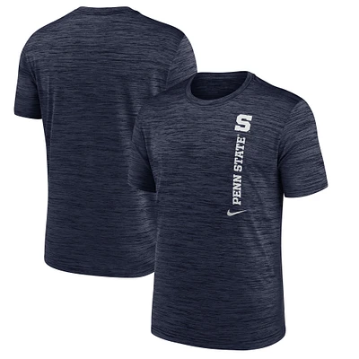 Men's Nike Navy Penn State Nittany Lions Sideline Velocity Performance T-Shirt