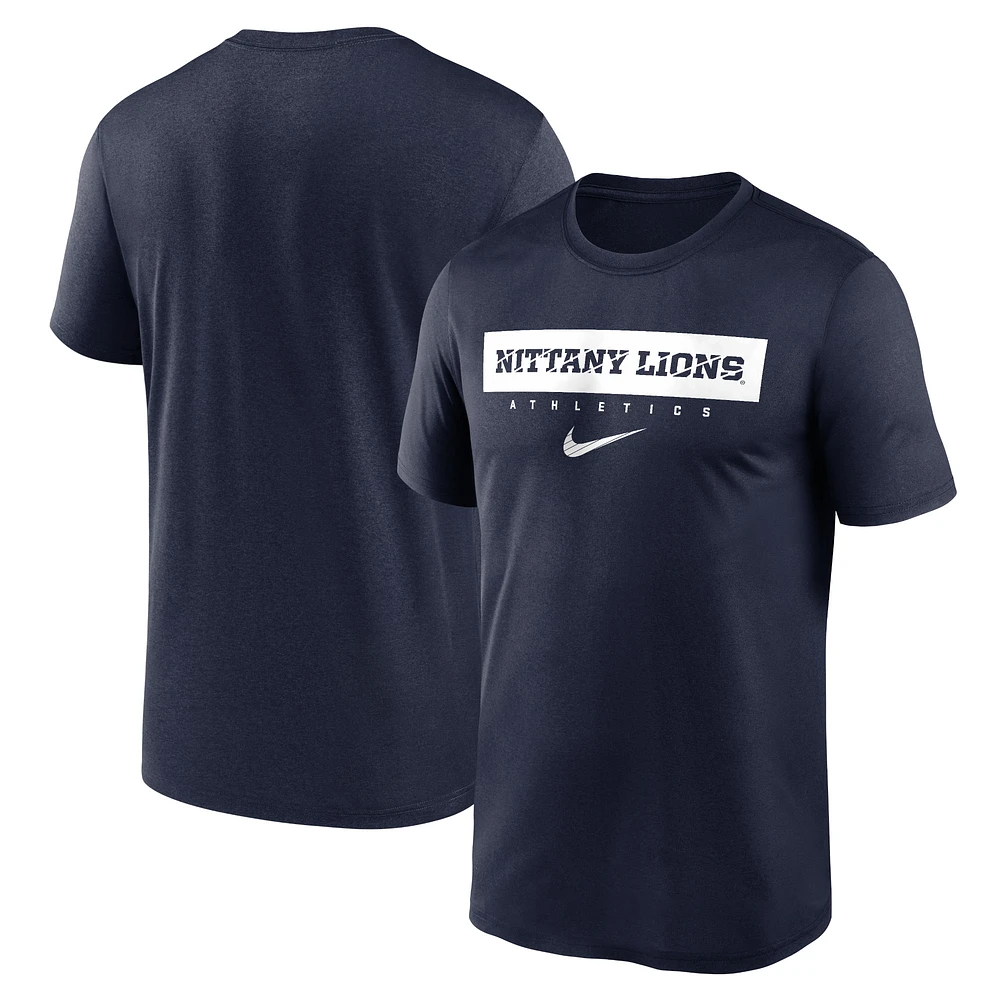 Men's Nike Navy Penn State Nittany Lions 2024 Sideline Legend Performance T-Shirt