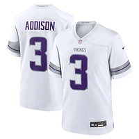 Men's Nike Jordan Addison White Minnesota Vikings Alternate Game Player Jersey