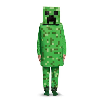 Youth Creeper Minecraft Deluxe Costume
