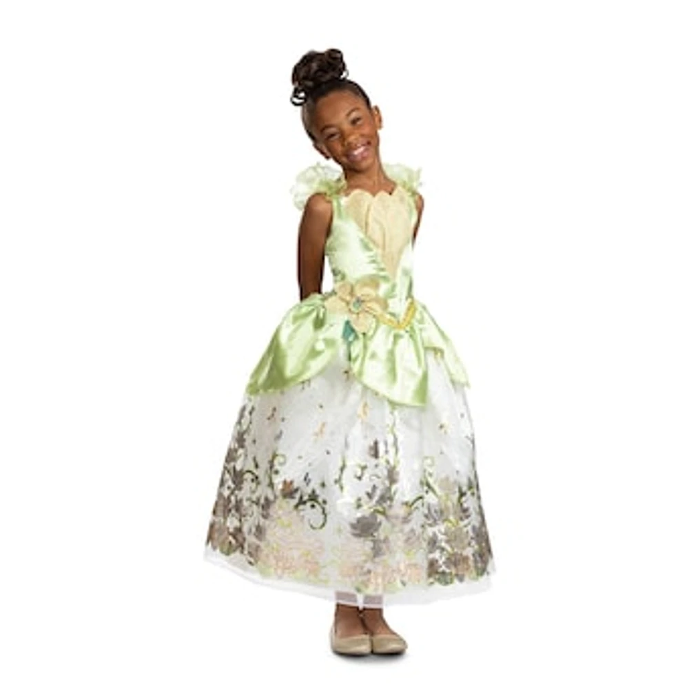 Girls Youth Tiana Disney Princess Deluxe Costume