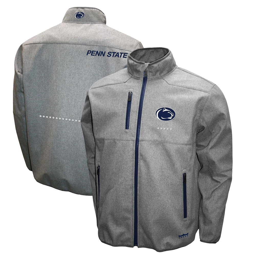 Men's Franchise Club Gray Penn State Nittany Lions X-Tech Full-Zip Jacket