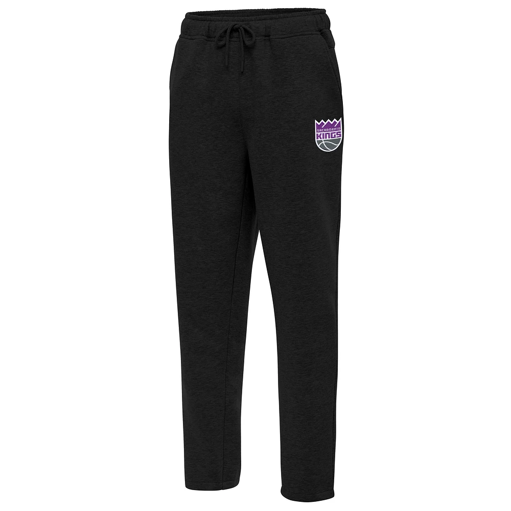 Men's Antigua Black Sacramento Kings Victory Sweatpants