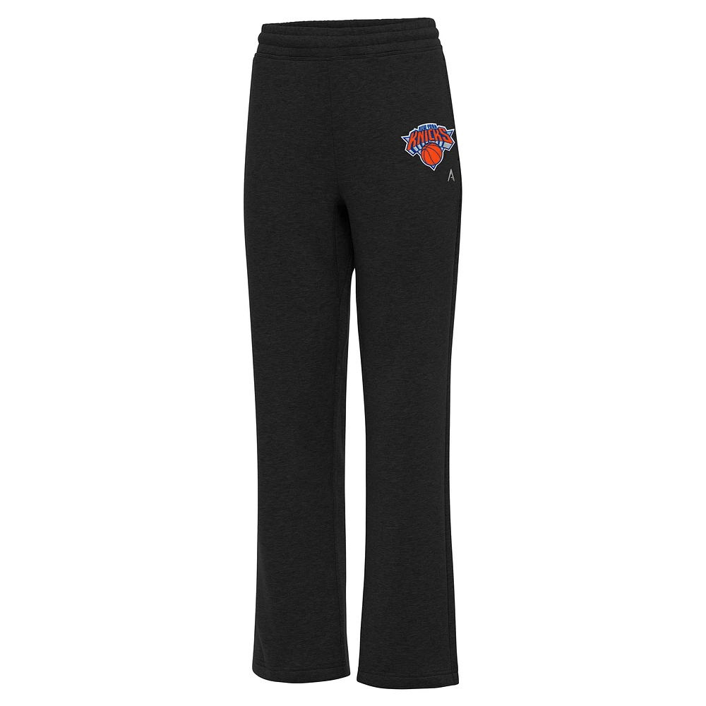 Women's Antigua Black New York Knicks Victory Sweatpants
