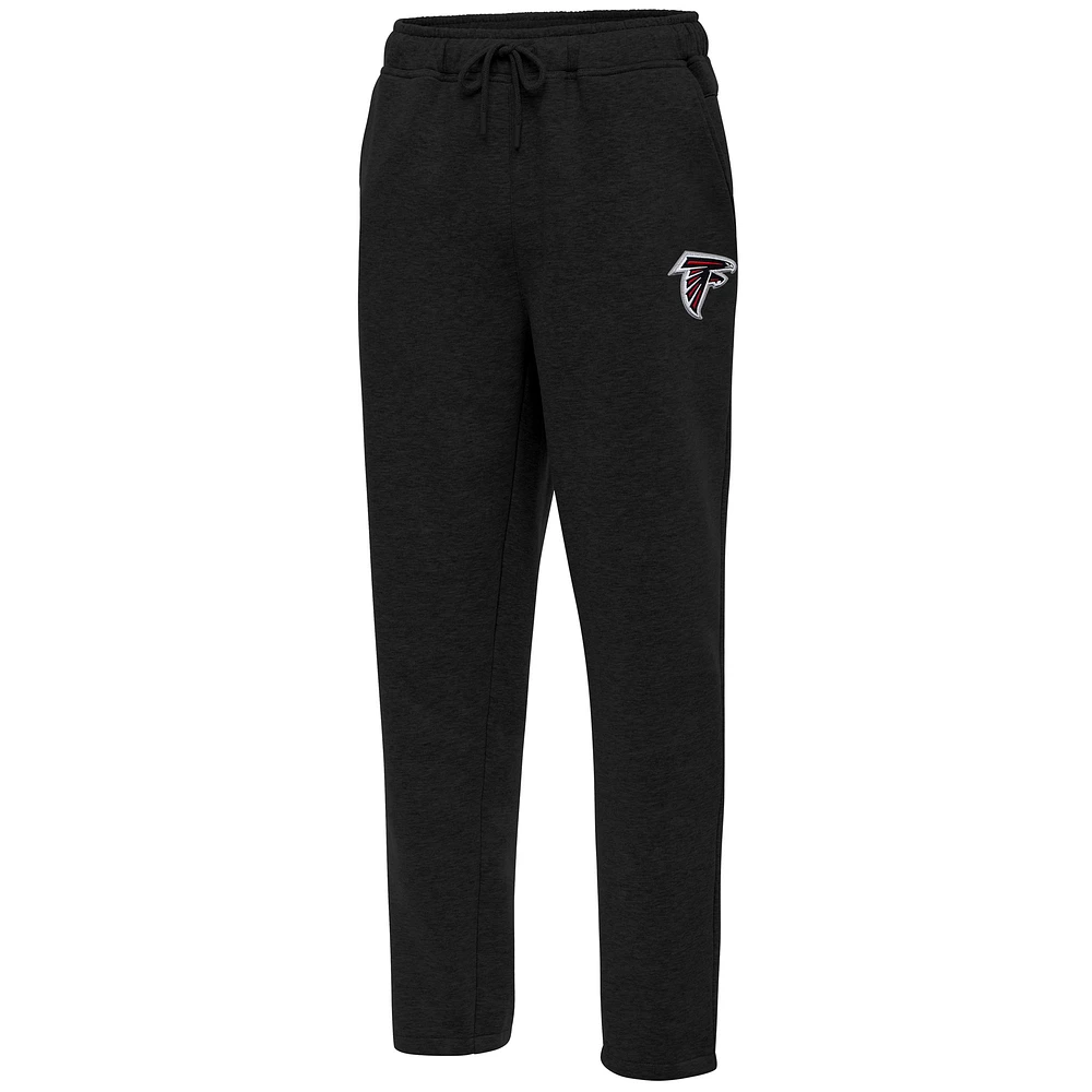Men's Antigua Black Atlanta Falcons Victory Sweatpants