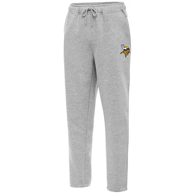 Men's Antigua Heather Gray Minnesota Vikings Victory Sweatpants
