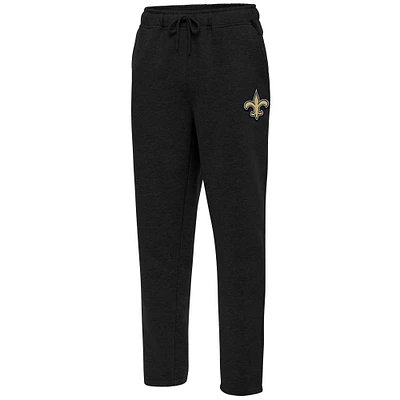 Men's Antigua  Black New Orleans Saints Victory Sweatpants