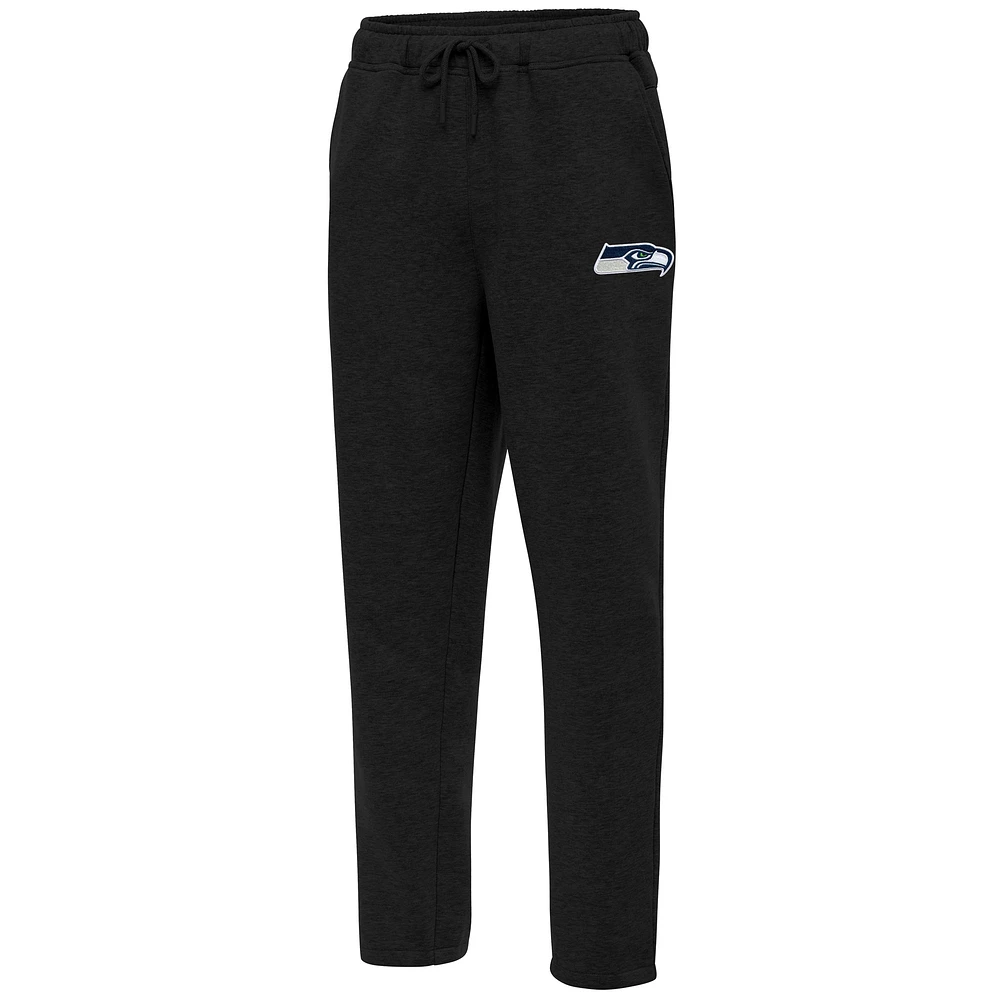 Men's Antigua Black Seattle Seahawks Victory Sweatpants